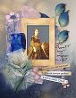 Digital scrapbook layout by Flowersgal using 'The Blues' collection