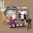 Urban Threadz 1 Digital Scrapbook Stitches Layout 08
