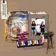 Urban Threadz 1 Digital Scrapbook Stitches Layout 08