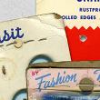 Vintage Button Cards Digital Art Elements Detail 1
