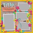 Clusters 01 Templates Digital Scrapbook Template 02 Preview by Connection Keeping