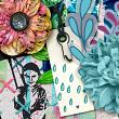 Showers and Flowers: Digital Art Journal Kit detail 07