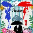 Showers and Flowers: Art Journal Words Digital Art Journal Kit Example-cherylndesigns_01