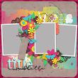 Clusters 01 Templates Digital Scrapbook Template 03 Preview by Connection Keeping