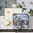 The Magic Forest Digital Scrapbook Floral Papers by Sarapullka Scraps