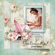 Forever Cherished  Digital Scrapbook Page by Cathy