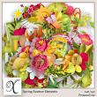 Spring Essence Digital Scrapbook Elements Preview by Xuxper Designs