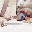 Natural Instinct ArtPlay Palette Kit Digital Art Layout 15 Little Boys Playing