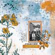 Digital Scrapbook layout by JaneDee using Time of Change collection