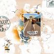 Digital scrapbook layout by AJM using Time of Change collection