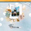 Digital scrapbook layout by Chigirl using Time of Change collection