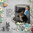 Love My Dog by Karen Schulz Digital Scrapbook Layout 24
