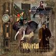 Lynne Anzelc Steampunk Fever Digital Scrapbook Layout Jana 01