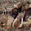 Lynne Anzelc Steampunk Fever Digital Scrapbook Layout Kelly 03