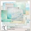 Seashore Digital Scrapbook Papers Preview by Xuxper Designs