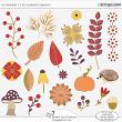 Autumnish1 Layered Elements (CU) by Wendy Page Designs