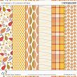 Autumnish Layered Patterns (CU) by Wendy Page Designs