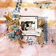 Digital Scrapbook layout by Iowan using 'Rather be Me' collection