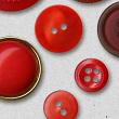 Vintage Buttons Vol 5: Red digital art pack detail 02