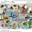 Uplifted Flutterbees by Mixed Media by Erin digital art pack
