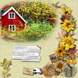 Artful Memories Autumn by Vicki Robinson. Digital scrapbook layout by Cheryl