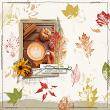 Artful Memories Autumn by Vicki Robinson. Digital scrapbook layout by Jana