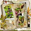 Artful Memories Autumn by Vicki Robinson. Digital scrapbook layout by Ona