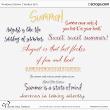 Winding Down Wordy Bits by Wendy Page Designs