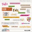 Fall All Over Digital Scrapbook Wordart Preview by Connection Keeping