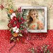 Whispers Of Summer Digital Scrapbook Page by Cathy