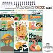 Summer Reverie Digital Scrap Cards by Simplette | Oscraps.com