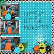 Worry Monster Digital art Kit example art by EvelynD2