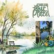 Lakeside: Scenic Watercolor Bundle example art by evelynD2