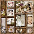 Digital scrapbook layout using Typebox template by Lynn Grieveson