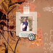 Digital scrapbook layout using "The Best Memories" collection by Lynn Grieveson 