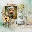 Amber Dreams Digital Scrapbook Page by Cathy