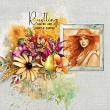 Amber Dreams Digital Scrapbook Page by Karen