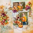 Amber Dreams Digital Scrapbook Page by Renne