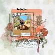 Digital scrapbook layout by chigirl using Natura collection