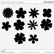 Flower Custom Shapes (CU) by Wendy Page Designs