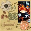 Autumn Comforts Mini Kit: A Warm Drink example art by cherylndesigns