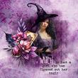 The Witching Hour Digital Scrapbook Page by Cathy