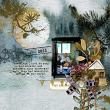 Digital scrapbooking layout using 'Cabin in the Woods' collection by Lynn Grieveson 