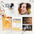 Photo Inspired Template Pack 2B Digital Scrapbook Layout