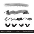 Commercial Use Ink Brushes 03 Digital Art Stamps & Brushes