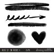 Commercial Use Ink Brushes 04 Digital Art Stamps & Brushes