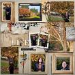 Digital scrapbook layout by Iowan using "My New Life" collection