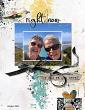 Digital scrapbook layout by Flowersgal using "My New Life" collection