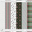 Comfy Cozy Christmas Layered Patterns (CU) by Wendy Page Designs