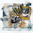 Digital scrapbook layout by cfile using Elk State collection by Lynn Grieveson